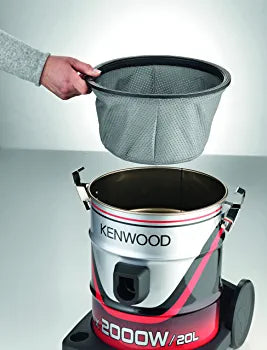 KENWOOD Drum Vacuum Cleaner 2000W 20L   VDM40.000BR