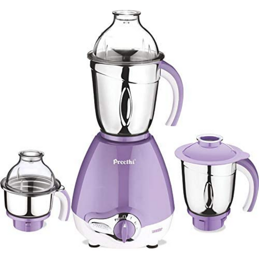 Preethi Mixer Grinder blender with 3 Jars 1.5L 600W Stainless Steel MG184/02